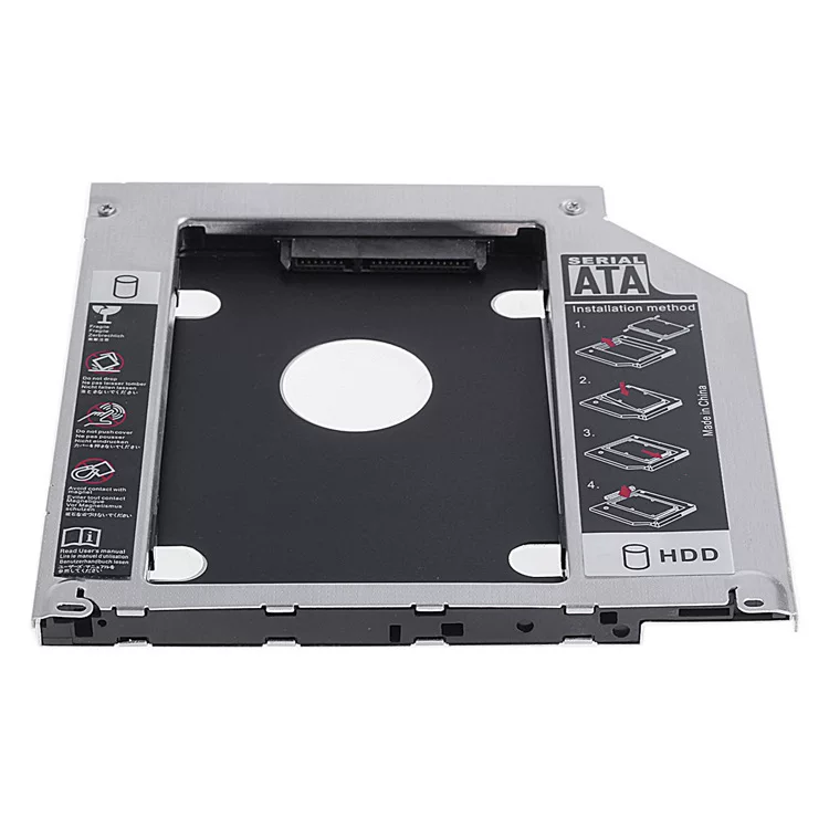 Металлический SATA отсек для жесткого диска для ноутбука Apple, конвертер от DVD-привода к 2,5" SSD/жесткому диску