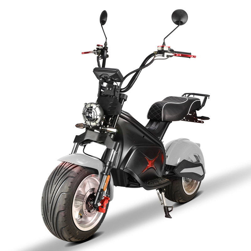 Eec Dot Adult Scooter Two-Wheeled Motorcycle Harley Electric Vehicle X17 Cross-Border Overseas Warehouse Direct Delivery