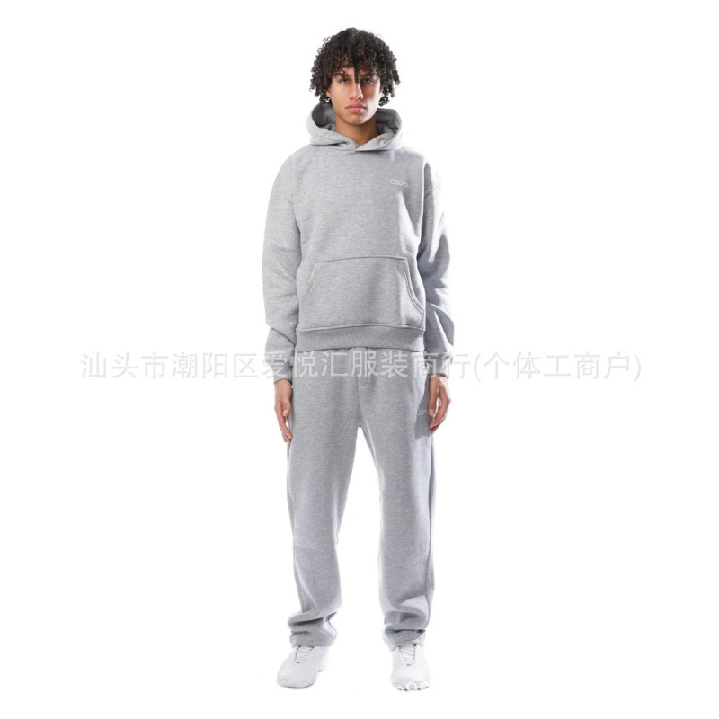 国境を越えたメーカー直販秋冬の新型ガーディアン服セットファッションカジュアルロゴプリント帽子付きガーディアン服セット|undefined