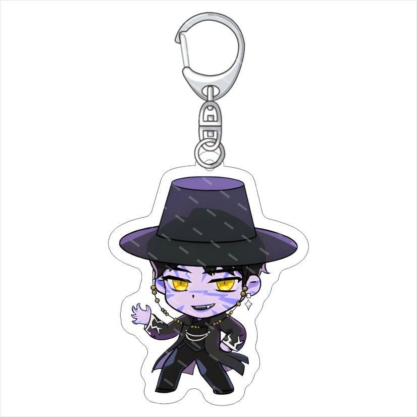 K-POP: Caza Brujas Colgante acrílico KPop Demon Hunters Keychain acrílico