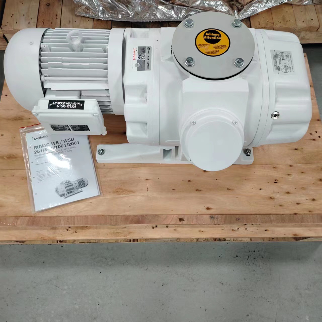 Leybold莱宝真空泵罗茨泵WSU1001/WSU2001变频节能版11743TE