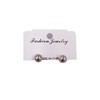 Live streaming basic jewelry doudou earrings women's light beads small earrings zircon drop oil alloy earrings