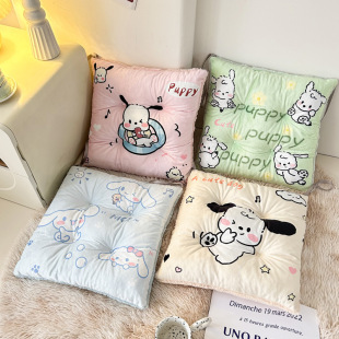Printed Cartoon Student Dormitory Chair Cute Cushion Office Class Sedentary Winter Plush Picture