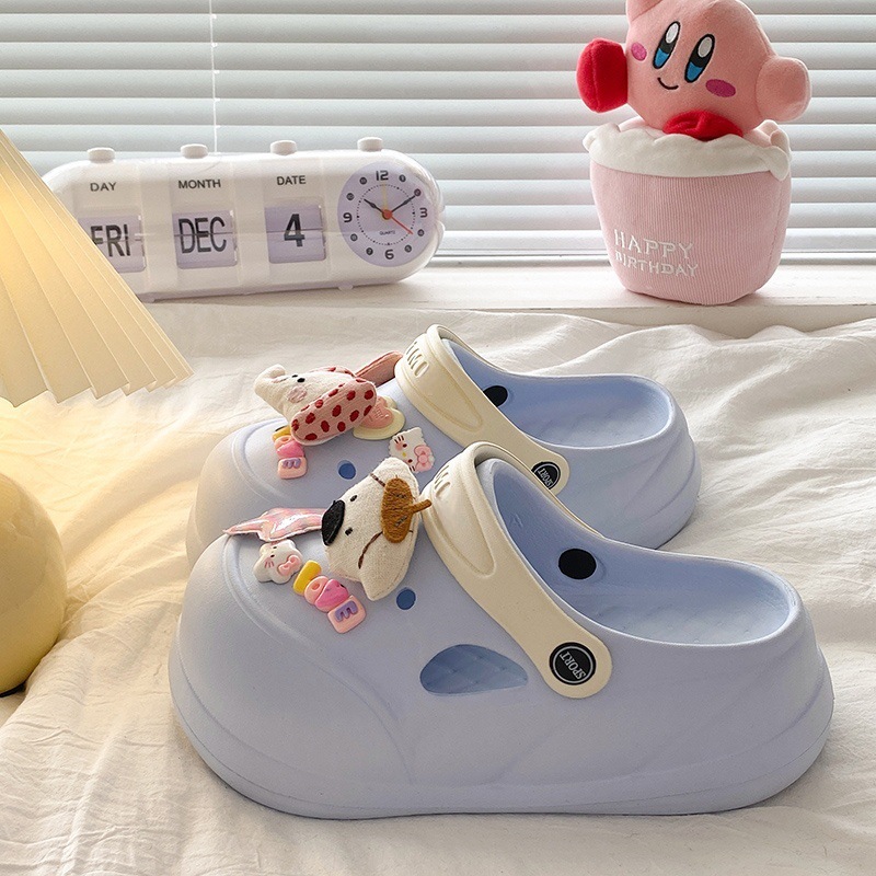 파란색·사랑하는 개 코끼리