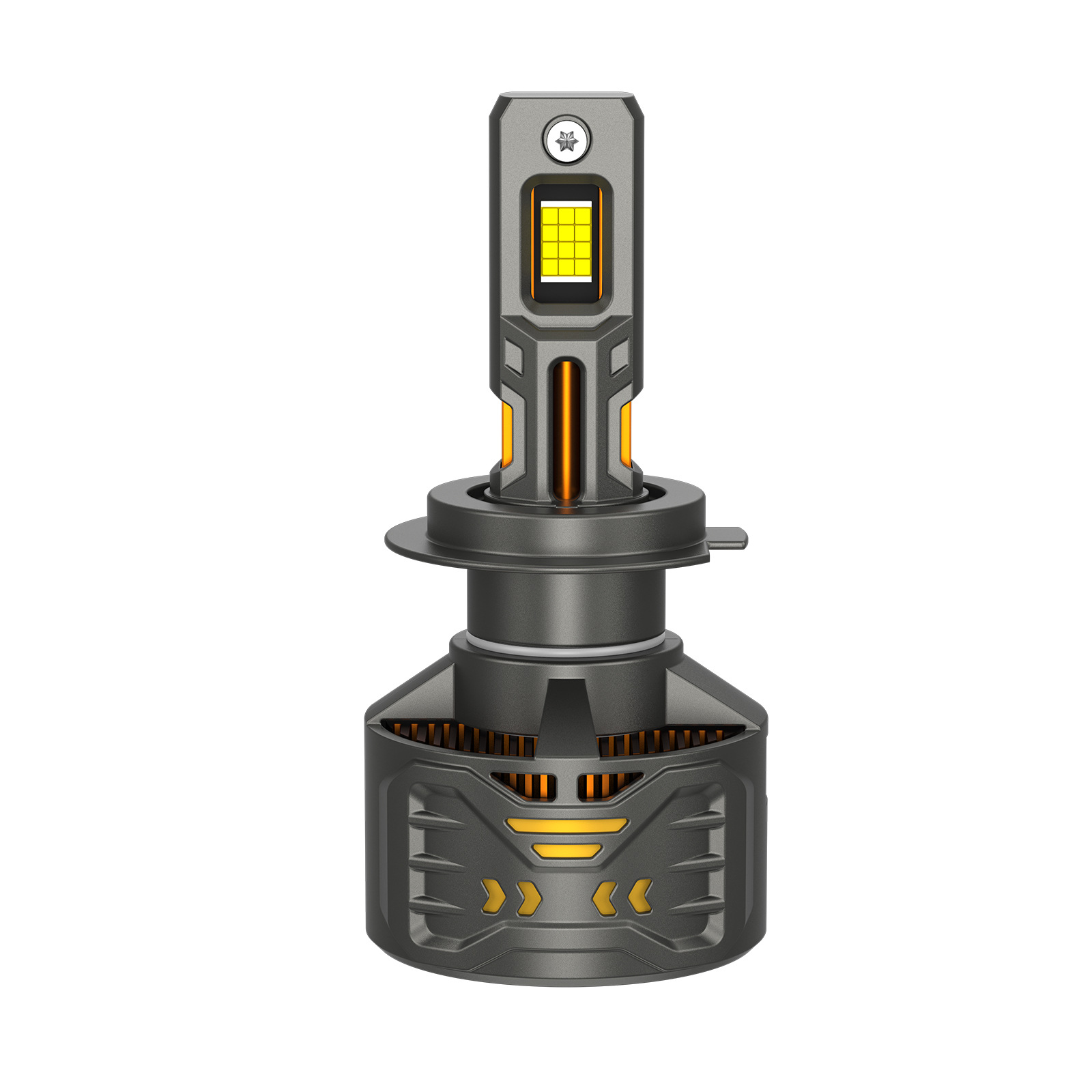 SENROBO explotó transfronterizamente el nuevo faro LED H4H7 bombilla de alta potencia tubo de cobre súper brillante en todo image 7