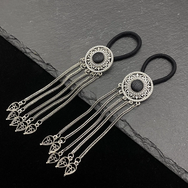 Style 1 ancient silver fabric black (one price)