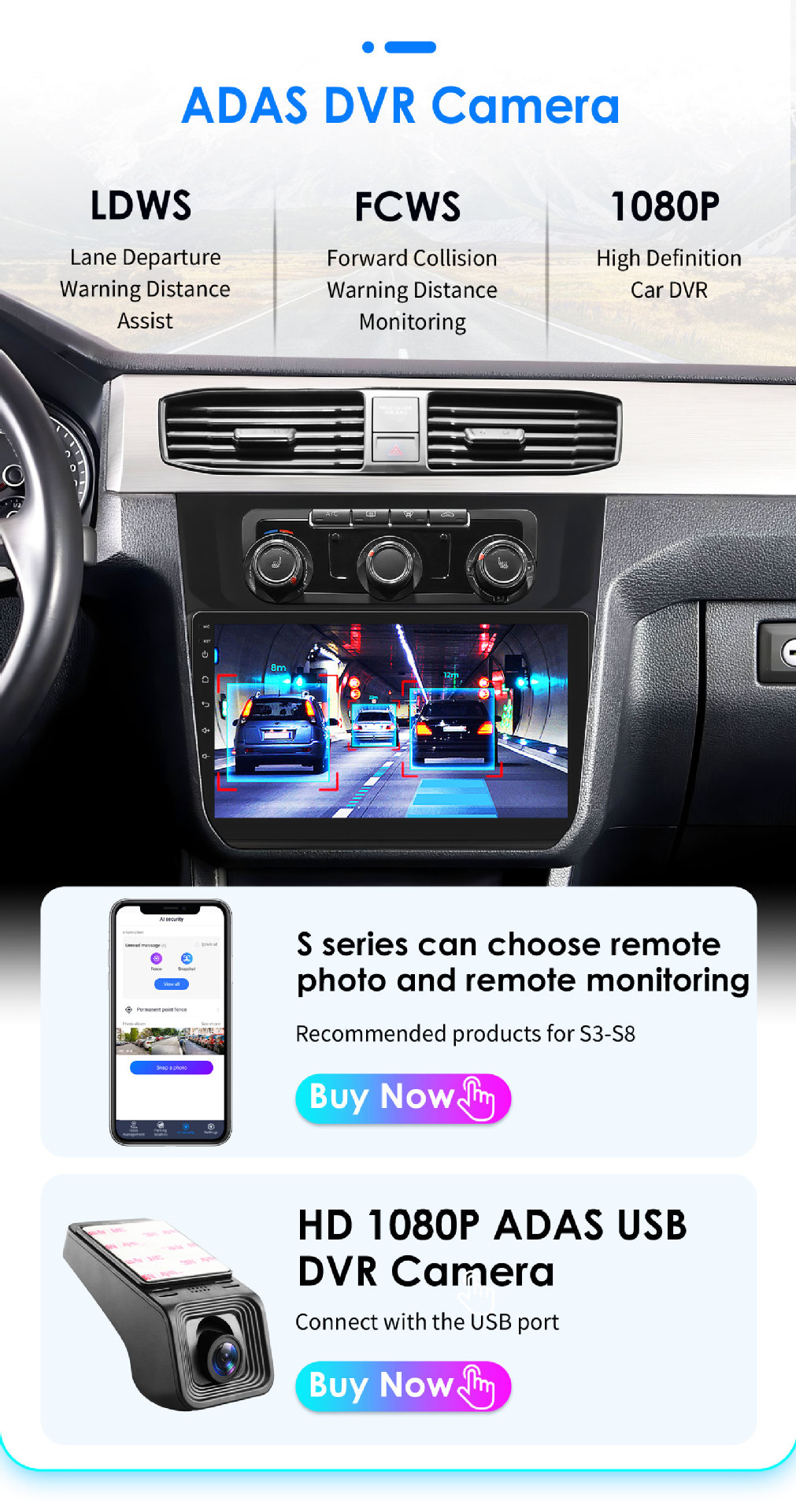 Suitable for Volkswagen Caddy 2015-2018 Models, Android Carplay Central Control Bluetooth Car Navigation