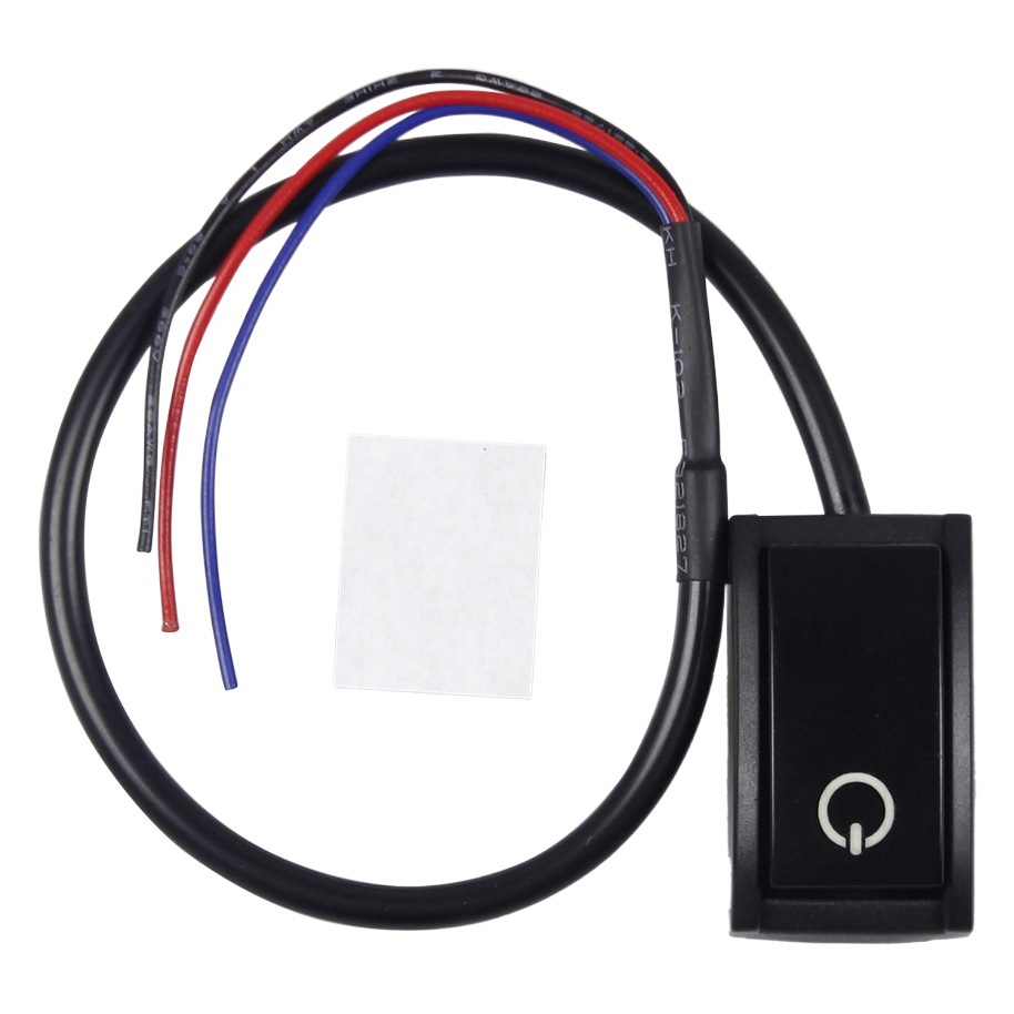 Nuevo producto caliente con 3m interruptor de pasta adhesiva de doble cara interruptor de modificación de vehículo todoterreno puede ser fijo longitud de línea de logotipo