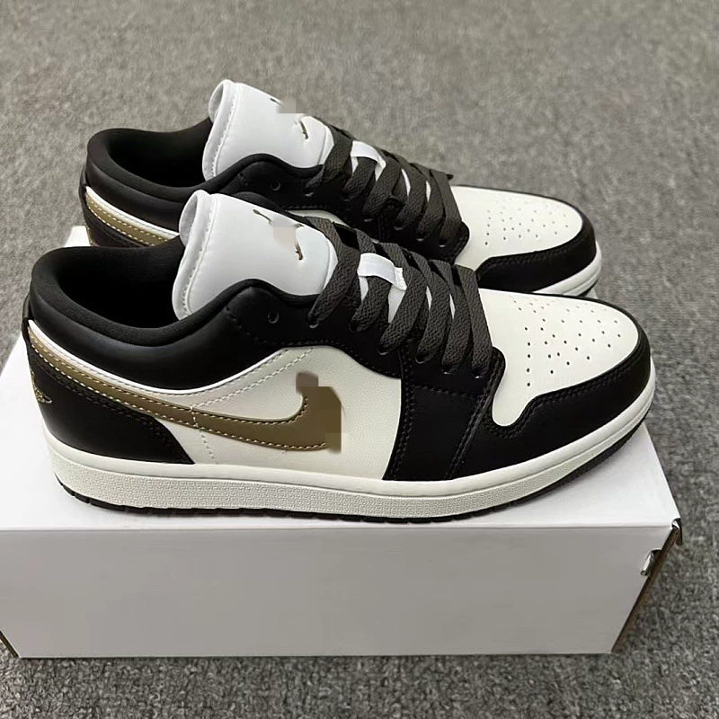 Кроссовки Air Jordan 1 для отдыха, обувь, кроссовки, универсальные белые кожаные кроссовки