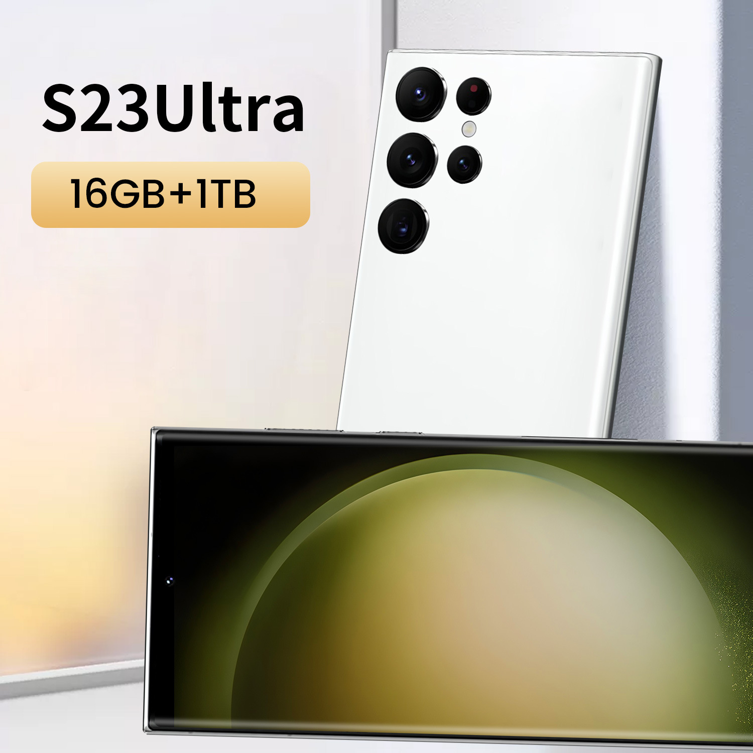 Nuevos teléfonos inteligentes transfronterizos S23 Ultra HD pantalla 16 + 1T fábrica de origen de teléfonos inteligentes (modelo explosivo)