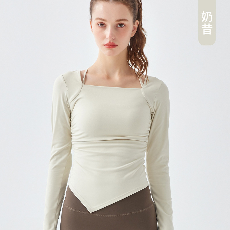 Beneficios sorpresa Precio 19,9 yuanes Talla opcional Ropa de yoga Camiseta deportiva para mujer Actualización continua