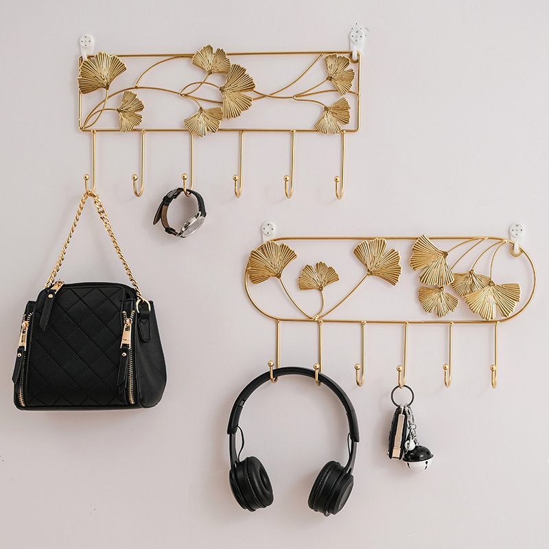 Creative Iron Hook Home Entrance Decorative Wall Wall Hanging Door Key Storage Fitting Room Hood Hanger