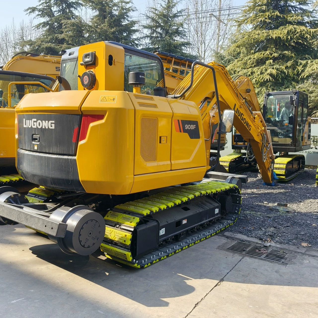 Железнодорожный сменный станок Liugong 908