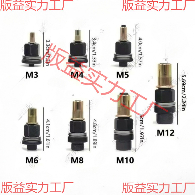 拉铆螺母简易工具手动拉母头牌照螺母简易电动拉铆枪用于薄铁皮