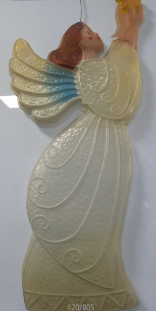 LED镭射片彩灯 反光片吸塑灯罩 万圣节灯饰 复活节彩灯