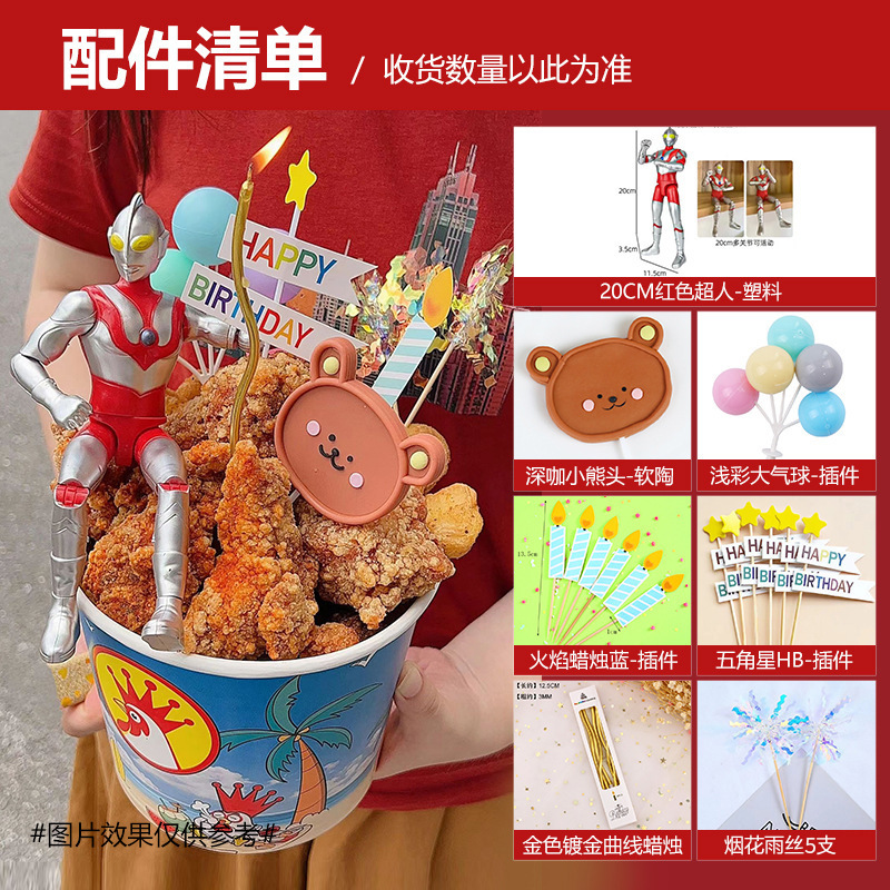 風ネット有名人夏のフルーツスイカケーキデコレーションおにぎり小動物ハッピーバースデーカードベーキングプラグイン送料無料|undefined