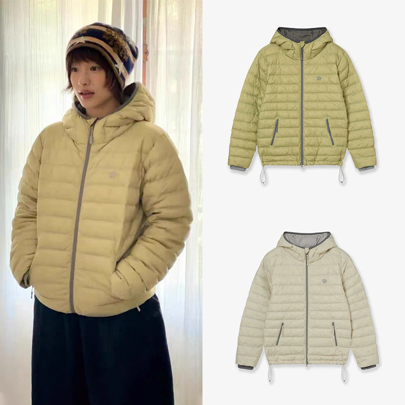 Now the 2025 Winter New Model Korean Designer Ae*E Casual Style Loose Solid Color down Jacket