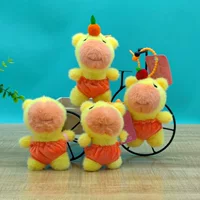 Новая модная плюшевая игрушка капибара, брелок для сумки, кулон, кукла, подарок на день рождения