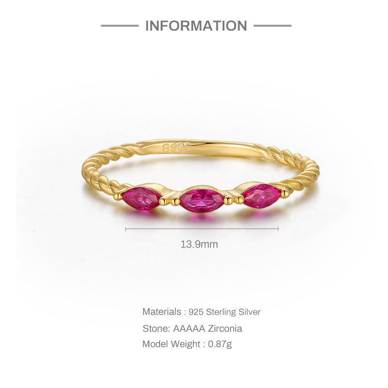 4g Weight Zircon Inlay Material Rings Classification 6, 7, 8 Ring Size Daily Occasion 925 Sterling Silver Material Square, Oval, Butterfly Pattern Women'S Gender Inlay Design Retro Style 925 Sterling Silver Zircon Square Oval Butterfly Rings 无