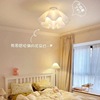 Scandinavian modern and minimalistic lights for corridor for living room, ceiling light for children's room, internet celebrity, flowered