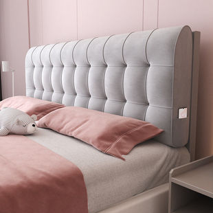 Bedside Cushion Headboard Soft-Packed Tatami Bedside Cover Modern Simple Double Large Back Cushion Removable and Washable Free Shipping
