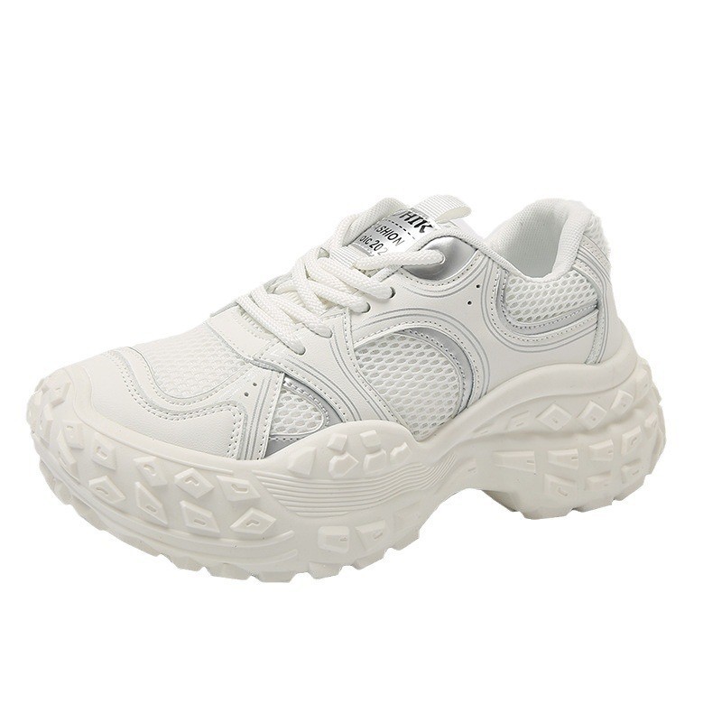 Bn8805 Nuove scarpe da donna alla moda in stile coreano da papà, primavera estate, suola spessa in rete_voghion.com