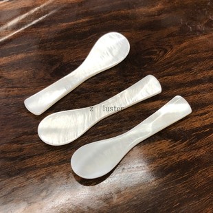 Shell Spoon, Facial Mask Spoon, Dessert Spoon, Caviar Small Spoon, Coffee Stirring Spoon, Household Spoon