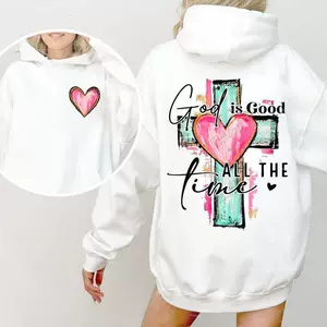 Худи Brushstroke God Is Good All The Time унисекс