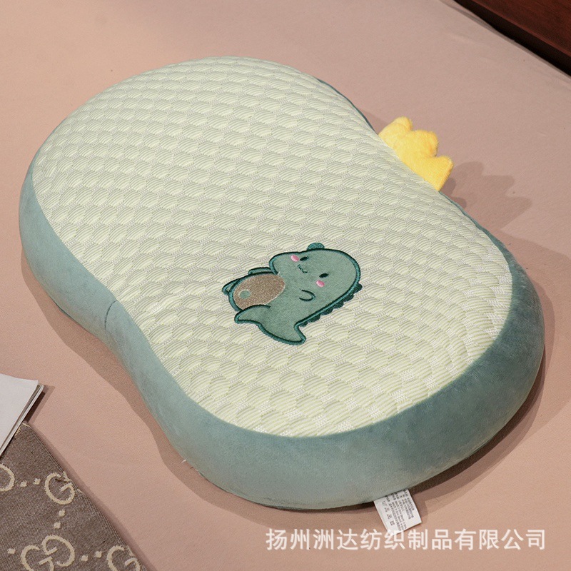 Almohada Lumbar de Espuma Viscoelástica y Seda de Hielo para Oficina