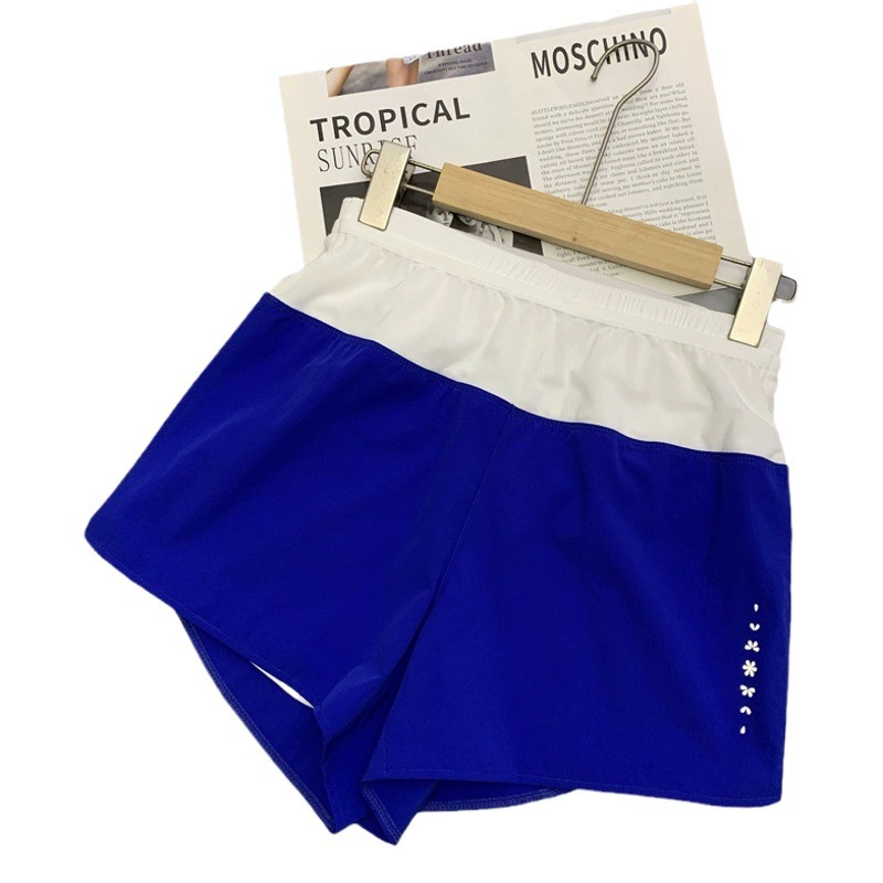 Шорты для йоги PUNK LULU, дышащие, быстросохнущие, искусственные, из двух частей, анти-легкие, фитнес, теннис, летние, женские, трансграничные