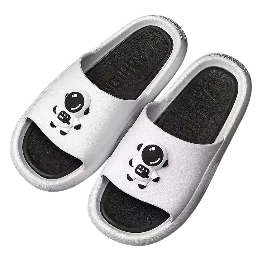 Мужские тапочки с толстой подошвой, модные корейские летние модные Универсальные повседневные удобные нескользящие домашние новые мужские Тапочки