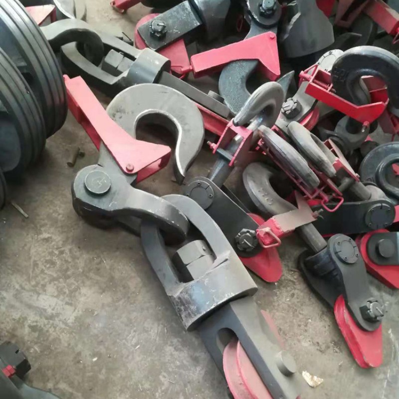 Cabeza de gancho para perforar pozo de barril suspendido, cabeza de gancho de elevación, cabeza de gancho de elevación, cabeza de gancho de perforación de pozo de mina