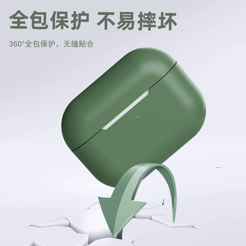 Apple, совместимый защитный чехол, силиконовые наушники, pro3