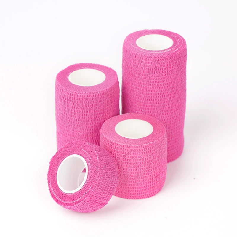 Self-adhesive Elastic Sports Bandage, non-woven, 2.5–15 cm widths × 4.5 m, finger & wrist protection