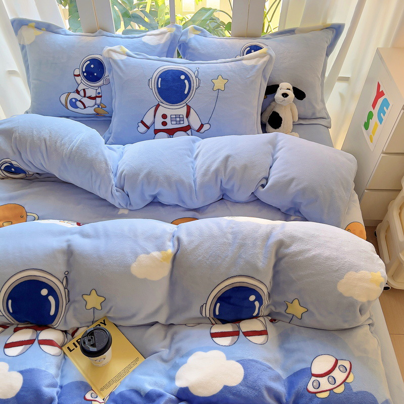 우주 유영 [두툼한 보온 - 정전기 방지 - 털 빠짐 방지]