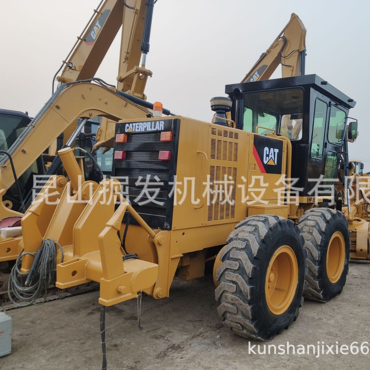 二手卡特140H平地机 cat140K平地机