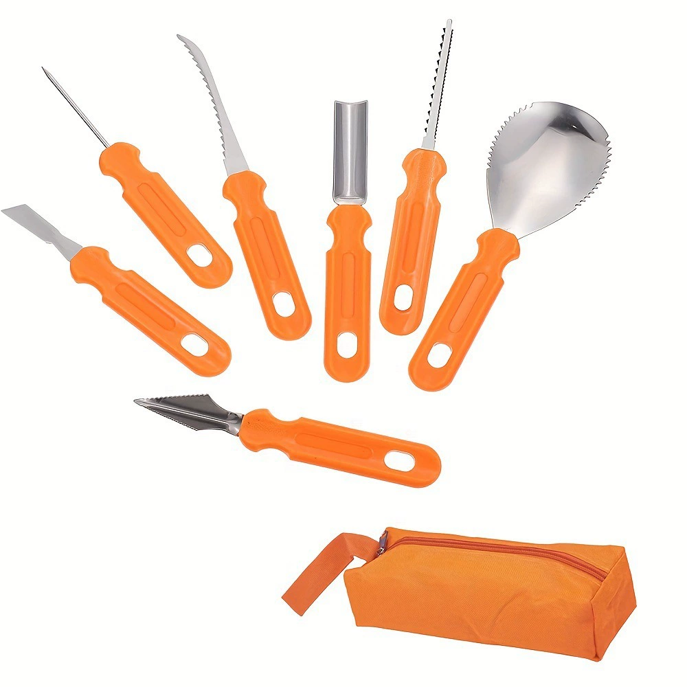 Carved tools set stainless steel, Amazon, halloween