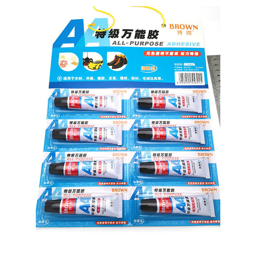 Braun universal glue wholesale 0302 glue curry type glue sticks firmly without punching glass glue high viscosity wall