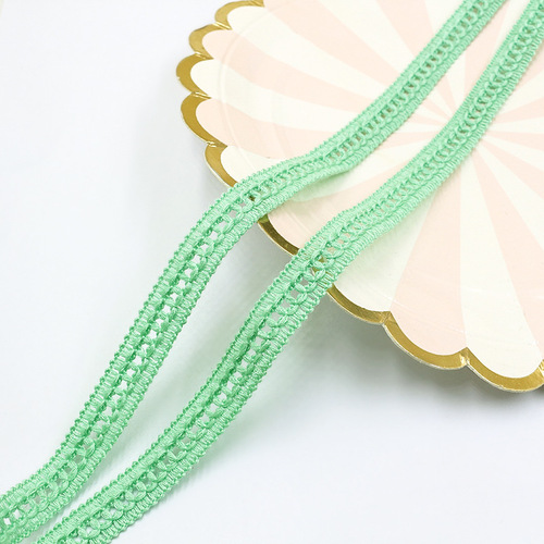 Factory direct supply hollow lace polyester ladder edge DIY handmade clothing accessories boxes bags socks decoration clothing accessories
