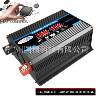 Factory Direct Sales Cross-Border Car Inverter Dc12V to Ac110V 300W Power Inverter