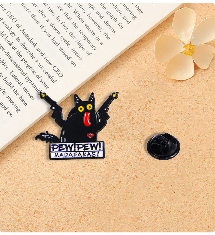 11g Weight Brooches Classification Holiday, Daily Occasion Alloy Material Animal Pattern Unisex Gender Enamel Design Cartoon Style, Sweet Style Cartoon Style Sweet Pin Animal Alloy Enamel Unisex Brooches 4