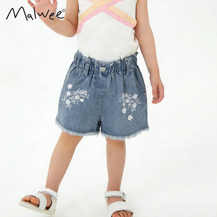 �羳malwee���bgirls' jeans�¿�W����Сͯţ��ѝ�ɐ�СŮ��ѝ��