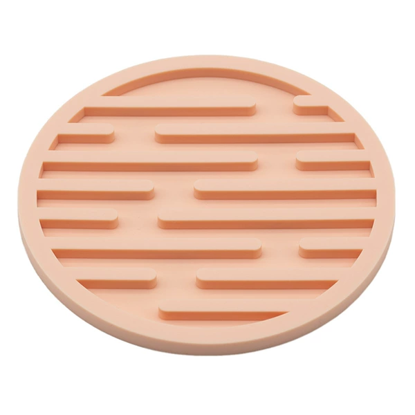 Striped Coaster Nordic Pink 10*0.5cm