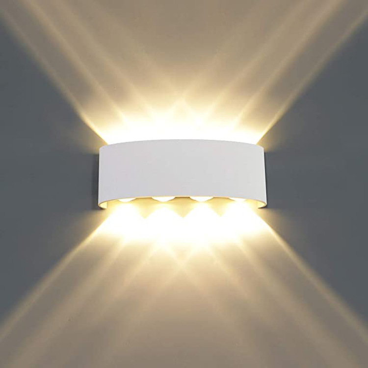 Wholesale indoor outdoor aisle corridor courtyard hotel engineering waterproof LED aluminum wall lamp wall lamp