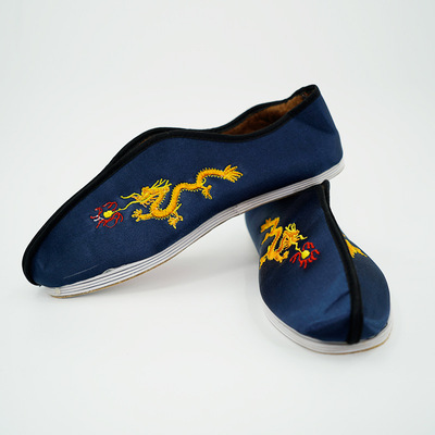 男女士老北京布鞋长彪纸花殡葬用品寿衣配件寿鞋老人冲喜厂家直销|ms