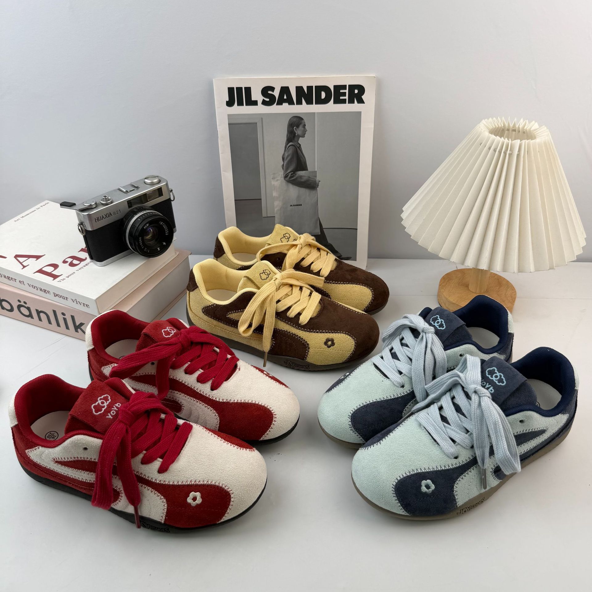 Yuanbo universal zapatos de carreras para mujeres 2025 otoño en línea lindos zapatos de entrenamiento casuales para mujeres casuales zapatos casuales image 1
