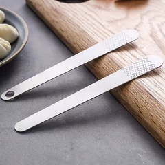 挖餡勺不鏽鋼包餃子挑餡勺餛飩水餃工具餡料攪拌勺子餡挑神器