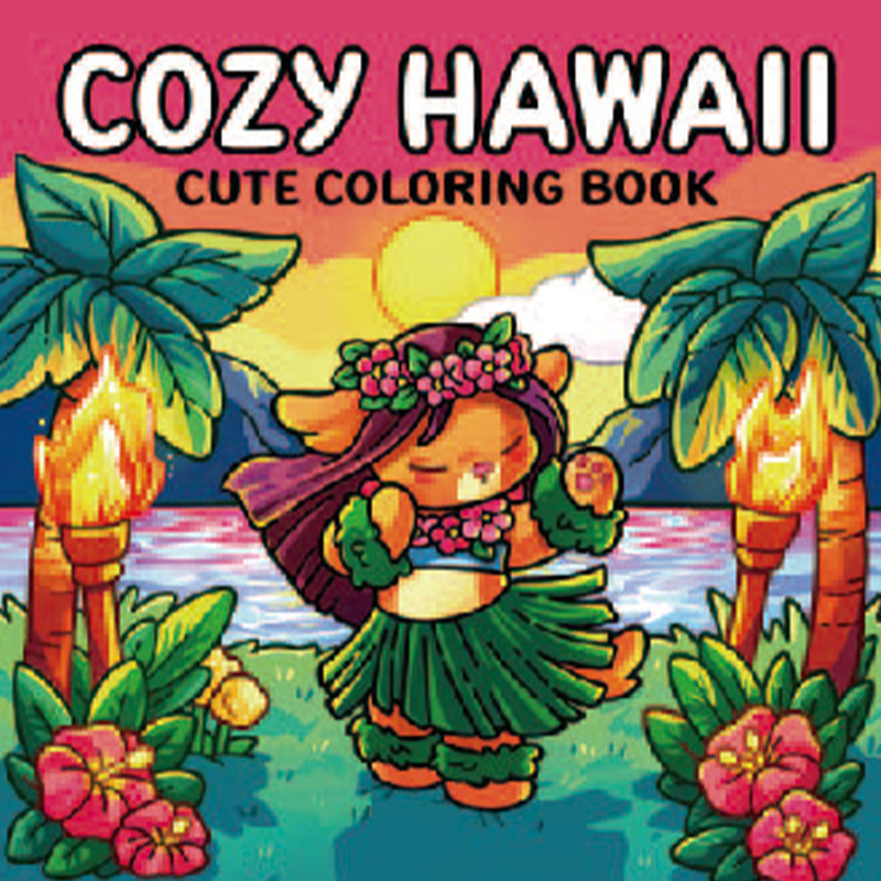 亚马逊热销Coloring Book涂色本填色本小角落怪兽系列儿童绘画本|undefined