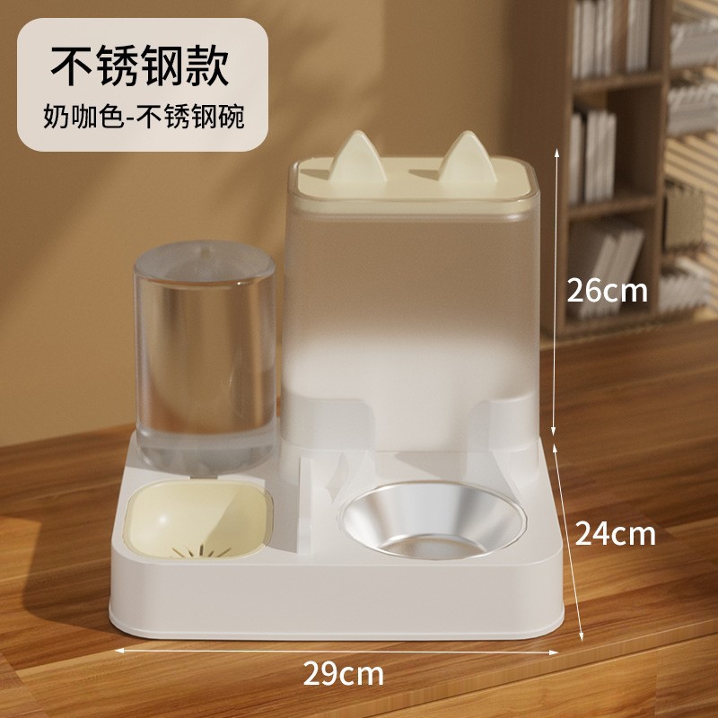alimentador automático de agua potable integral para alimentación de agua potable de gran capacidad para perros y gatos domésticos
