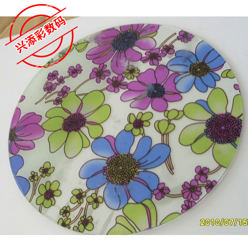 PC片UV喷墨打印图案 塑胶件外壳数码彩绘 耳机外壳个性化UV彩印厂